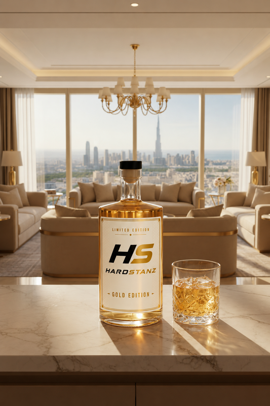 HardStanz Gold Edition – Premium Alcoholvrije Gin | 700ml | 0.0%