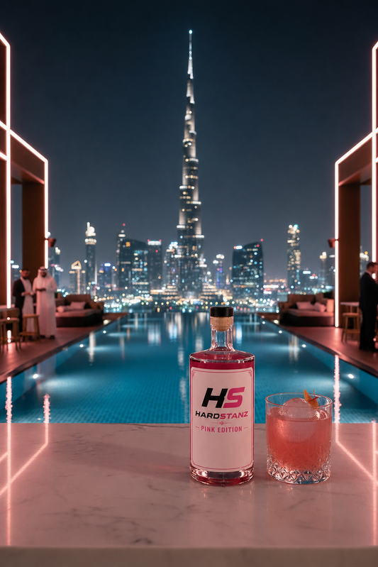 HardStanz Pink Edition – Premium Belgian Dry Gin | 700ml | 40% vol