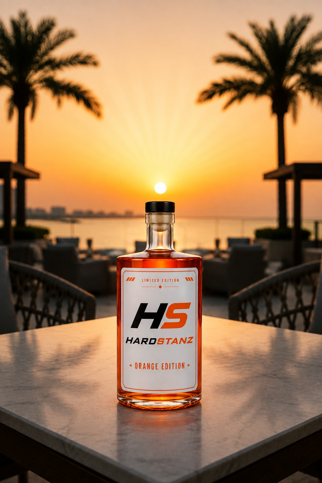 HardStanz Orange Edition – Premium Belgian Dry Gin | 700ml | 40% vol