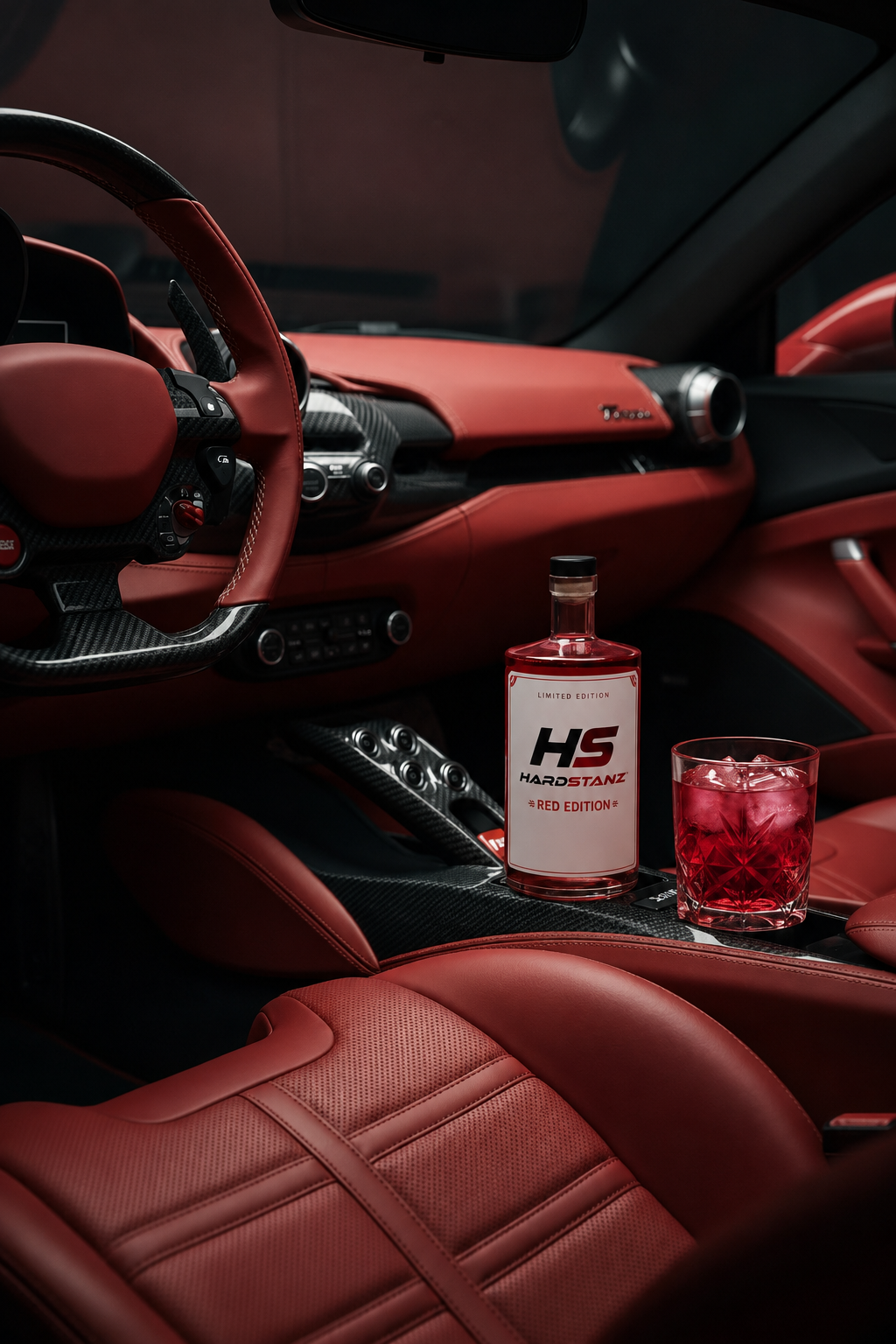 HardStanz Red Edition – Premium Belgian Dry Gin | 700ml | 40% vol