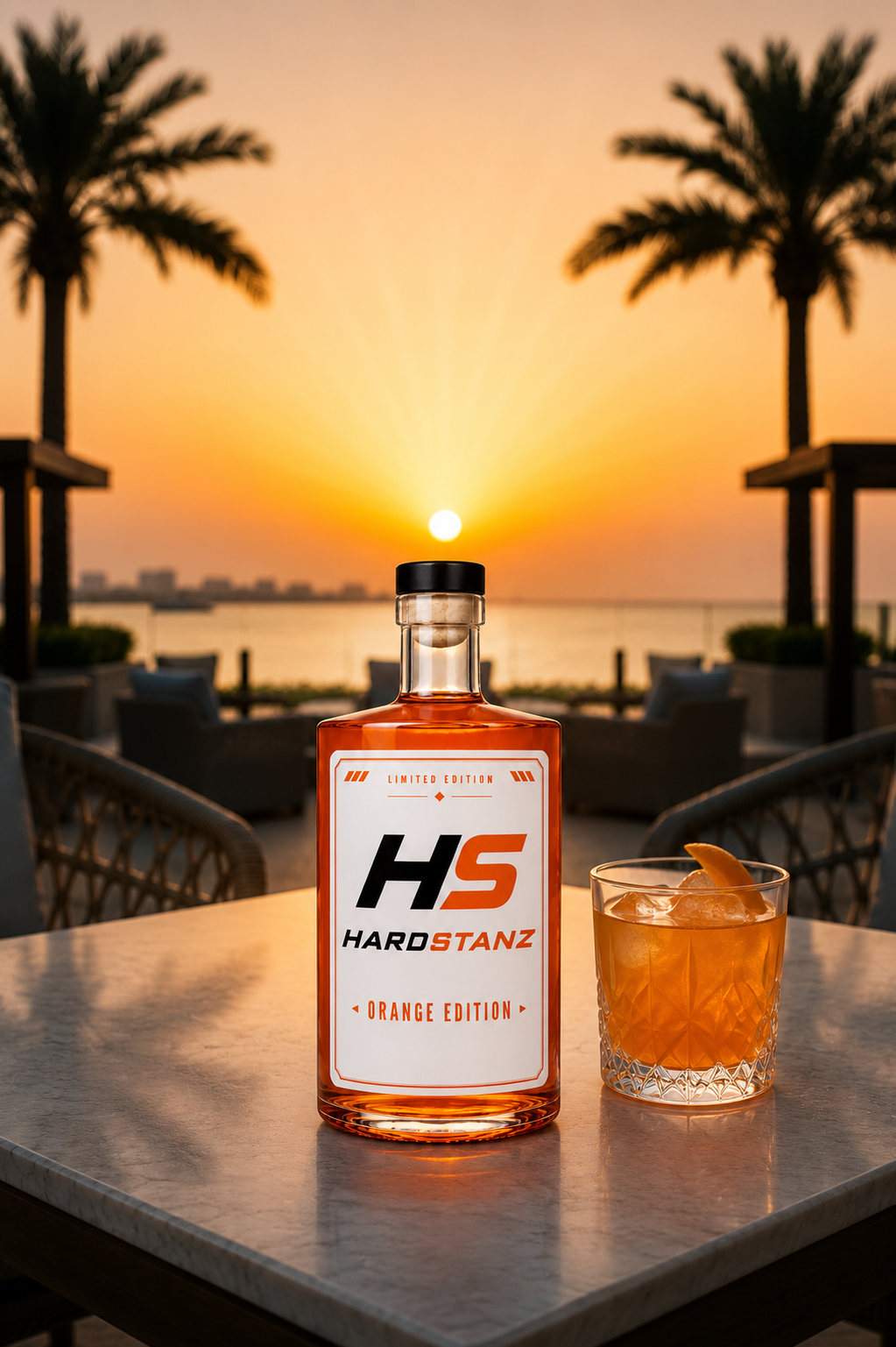 HardStanz Orange Edition – Premium Belgian Dry Gin | 700ml | 40% vol