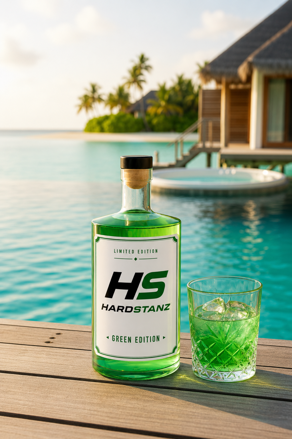 HardStanz Green Edition – Premium Alcoholvrije Gin | 700ml | 0.0%