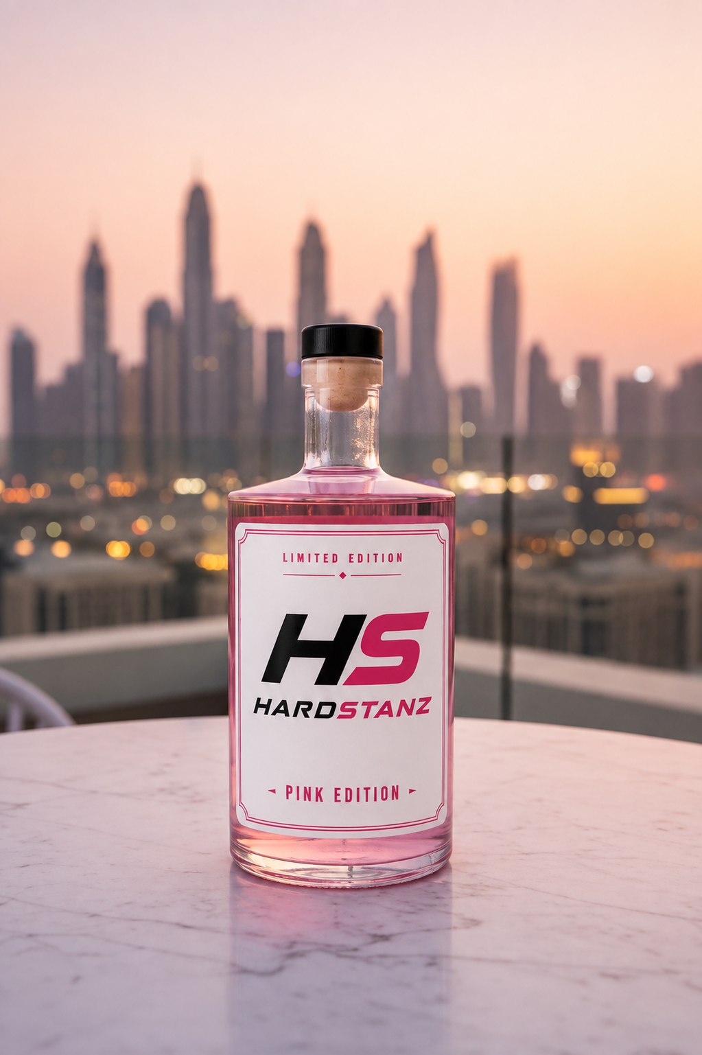 HardStanz Pink Edition – Premium Alcoholvrije Gin | 700ml | 0.0%