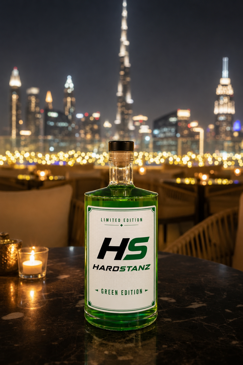 HardStanz Green Edition – Premium Belgian Dry Gin | 700ml | 40% vol