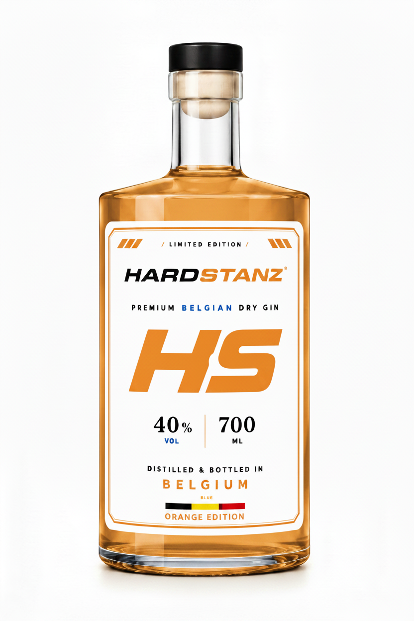 HardStanz Orange Edition – Premium Belgian Dry Gin