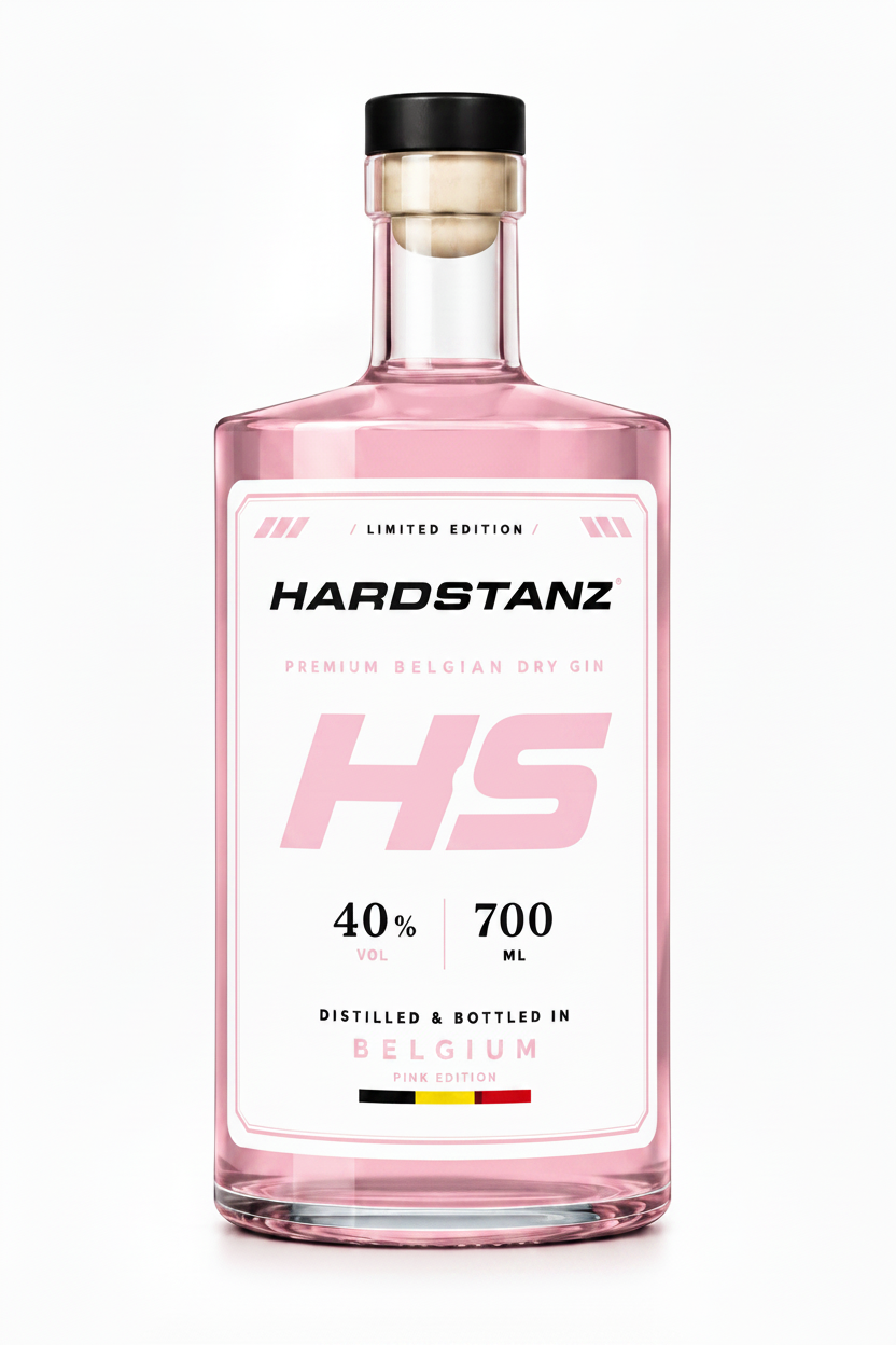 HardStanz Pink Edition – Premium Belgian Dry Gin