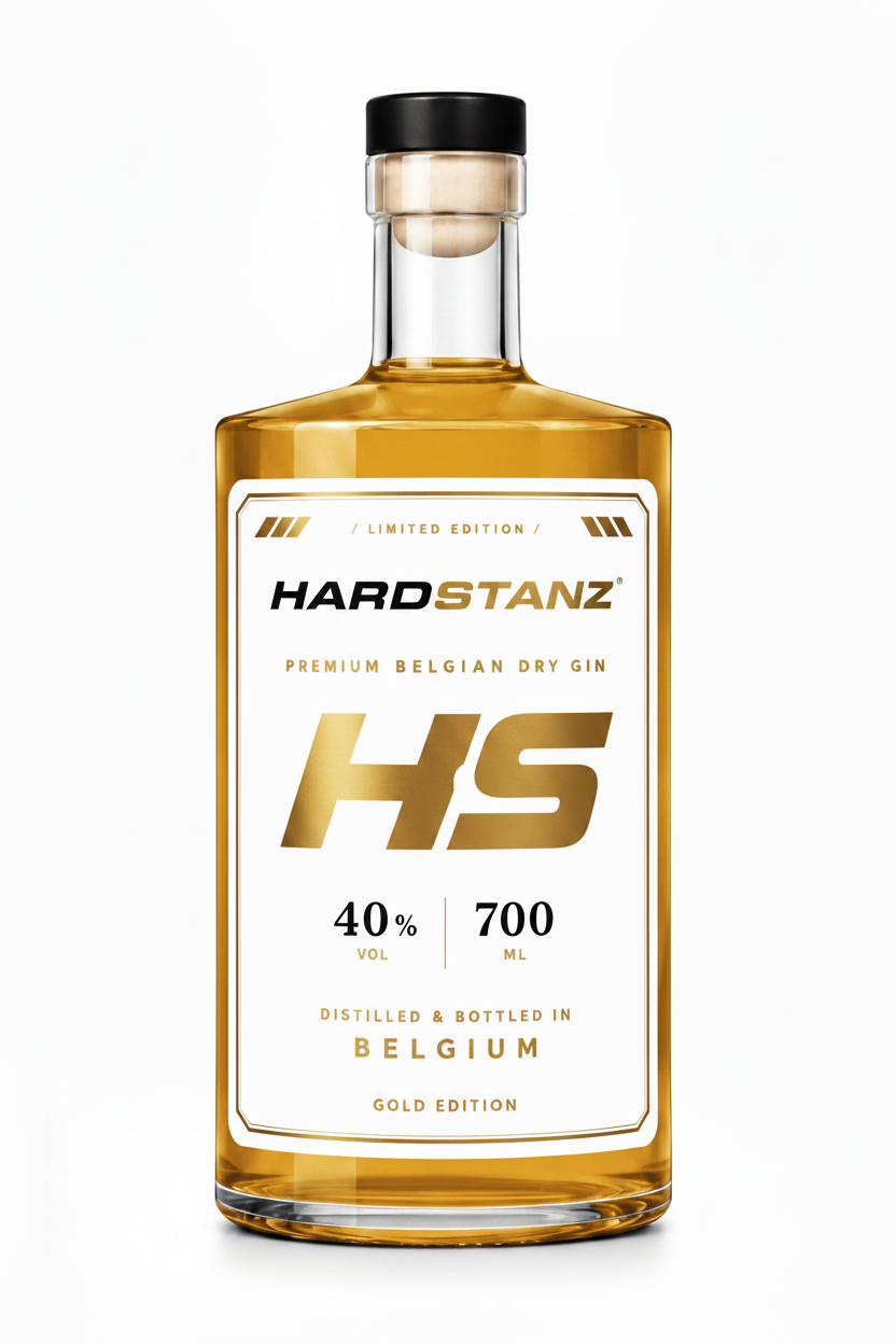 HardStanz Gold Edition – Premium Belgian Dry Gin