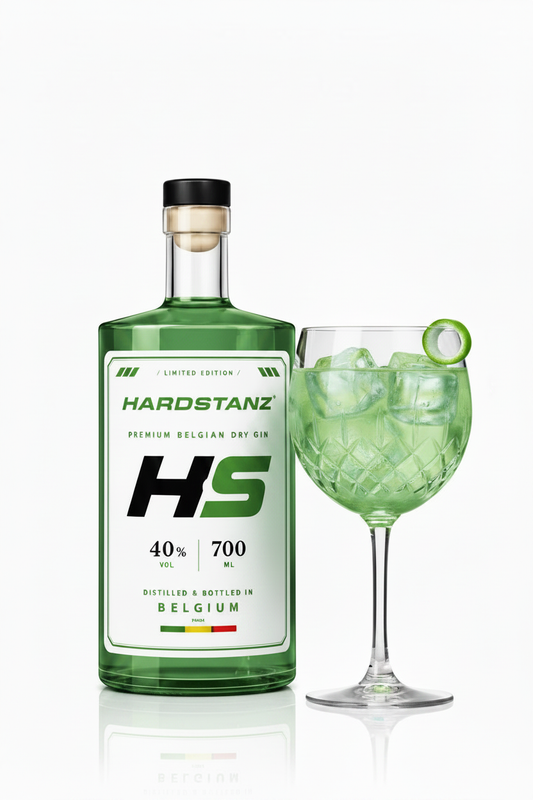 HardStanz Green Edition – fles met glas