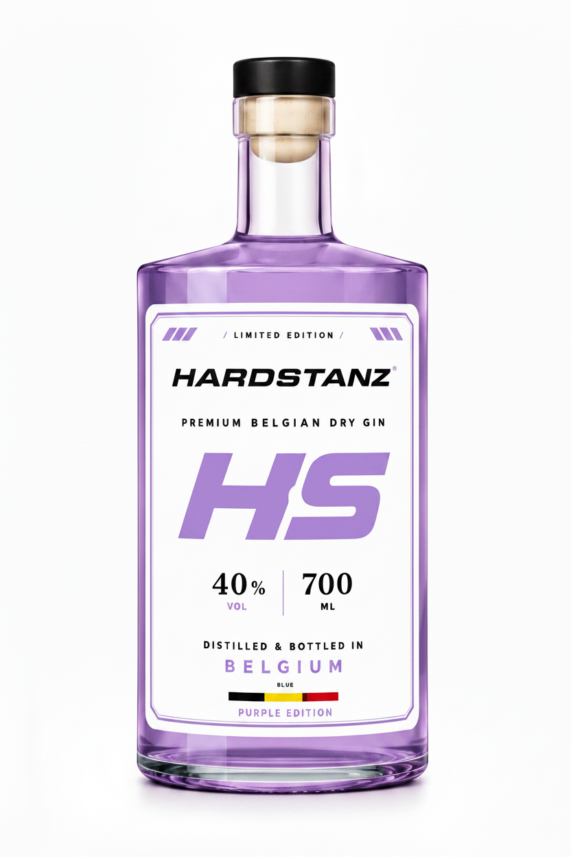 HardStanz Purple Edition – Premium Belgian Dry Gin